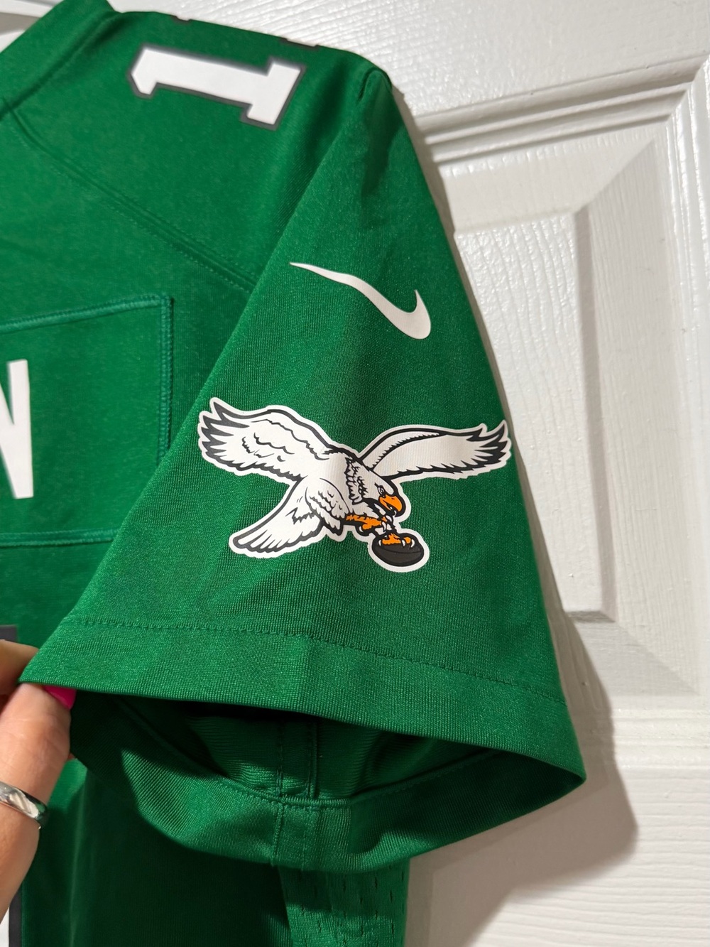 NFL Women’s Nike Green # 11 Football Jersey in Large - Picture 5 of 8
